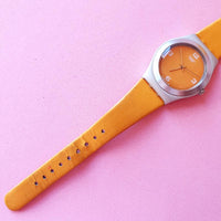 Vintage Swatch Irony FALLING STAR ORANGE YLS1013 Women's Watch | Swiss Quartz Watch