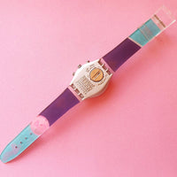 Vintage Swatch Irony Chrono ARCTIC DREAM YMS1004 Women's Watch | Swiss Colorful Wristwatch