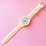 Vintage Swatch JUST WHITE / 3.GINZA. JA GW151D Women's Watch | 90s Retro Swatch