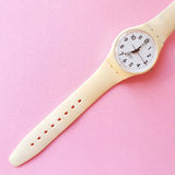 Vintage Swatch JUST WHITE / 3.GINZA. JA GW151D Women's Watch | 90s Retro Swatch