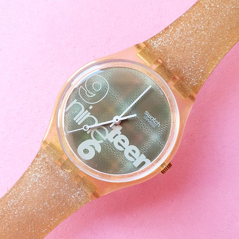Vintage Swatch GLITTER GK216 Women display picture 1