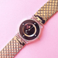 Vintage Swatch Skin SILVER SCALES SFK167 Women's Watch | Elegant Swatch Watch