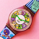 Vintage Swatch CHEERLEADER GV107 Women's Watch | 90s Sports Swatch