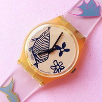 Vintage Swatch SKETCH GP106 Women's Watch | Fun 90s Swatch Watch