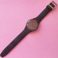 Vintage Swatch BLACK REBEL SUOB702 Women's Watch | Full Black Swatch