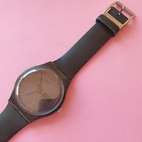 Vintage Swatch BLACK REBEL SUOB702 Women's Watch | Full Black Swatch