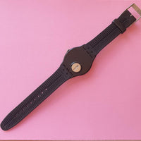 Vintage Swatch BLACK REBEL SUOB702 Women's Watch | Full Black Swatch