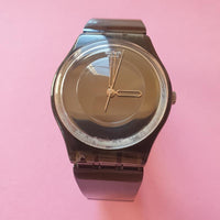 Vintage Swatch Transparent Circle GB193 Watch for Women | Cool Retro Swatch Watch