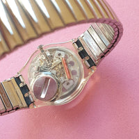Vintage Swatch BLUE SEGMENT GK148 Watch for Women | 90s Swiss Watch