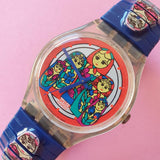 Vintage Swatch MATRIOSKA L GK204 Watch for Women | 90s Swatch Originals