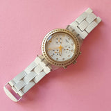 Vintage Swatch Irony Diaphane Chrono Full Blooded SVCK4067 Watch for Women | Swiss Chrono Watch