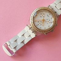 Vintage Swatch Irony Diaphane Chrono Full Blooded SVCK4067 Watch for Women | Swiss Chrono Watch