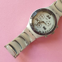 Vintage Swatch Irony Chrono Straight Edge YCS1006AL Watch for Women |  90s Swiss Watch