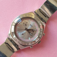 Vintage Swatch Irony Chrono CICLAMINO ROSA YMS401 Watch for Women | Retro Swatch Watch