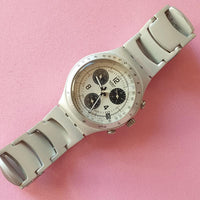 Vintage Swatch Irony Chrono Adrenaline YCS4001 Watch for Women | 90s Swatch Collection