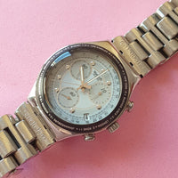 Vintage Swatch Irony Chrono Rough & Rugged YCS400 Watch for Women | 90s Swatch Collection