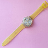 Vintage Swatch Chrono CRYSTALLOID SCK415 Watch for Women | 90s Swatch Watches