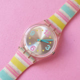 Vintage Swatch PASTEL CANDY GE173 Ladies Watch | Retro Swiss Swatch