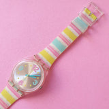 Vintage Swatch PASTEL CANDY GE173 Ladies Watch | Retro Swiss Swatch