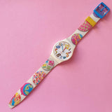 Vintage Swatch PLAYFUL PINS GW145 Ladies Watch | Swiss Retro Watch