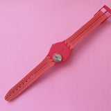 Vintage Swatch CREAM JAM GR150 Ladies Watch | Red Swiss Watch