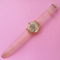 Vintage 90s Blue-dial Swatch Ladies Watch | Swatch Gent Watch