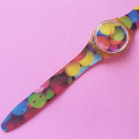 Vintage Swatch BUBBLEGUM GK283 Ladies Watch | Colorful Swatch Watch