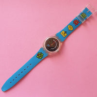 Vintage Swatch BLUE ICON SKK125 Ladies Watch | Swiss Quartz Watch