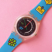 Vintage Swatch BLUE ICON SKK125 Ladies Watch | Swiss Quartz Watch