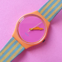 Vintage Swatch OMBRELLONE GO100 Ladies Watch | Colorful Swatch Watch