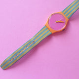 Vintage Swatch OMBRELLONE GO100 Ladies Watch | Colorful Swatch Watch