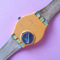 Vintage Swatch OMBRELLONE GO100 Ladies Watch | Colorful Swatch Watch