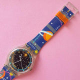 Vintage Swatch PLANETARIUM SRG100 Ladies Watch | RARE 90s Solar Swatch