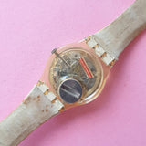 Vintage Swatch JUICY HOURS GE402 Ladies Watch | Floral Date Swatch
