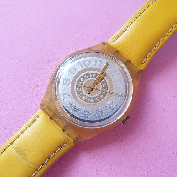 Vintage Swatch DELAVE GK145 Ladies Watch | 90s Swiss Quartz Watch