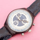Vintage Swatch Chronograph SILVER STAR SCN102 Watch for Women | Cool Retro Swatch