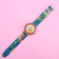 Vintage Swatch Scuba HYPPOCAMPUS SDK103 Watch for Women | 90s Colorful Scuba