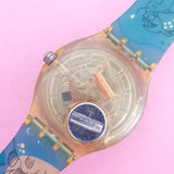 Vintage Swatch Scuba HYPPOCAMPUS SDK103 Watch for Women | 90s Colorful Scuba