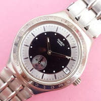 Vintage Swatch Irony TIME OF DUTY YPS404G Women's Watch | Silver-tone Watch