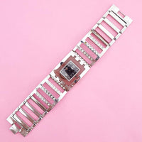 Vintage Swatch Irony Square BRILLIANT BANGLE SUBM103G Women's Watch | Swiss Quartz Watch