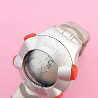 Vintage Swatch Irony Digital Beat TRANSPHERE II YFS4007AG Women's Watch | Swatch Beat Watch