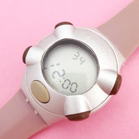 Vintage Swatch Digital Beat MOON OR.BEAT II YFS4004 Women's Watch | Swatch Beat Watch