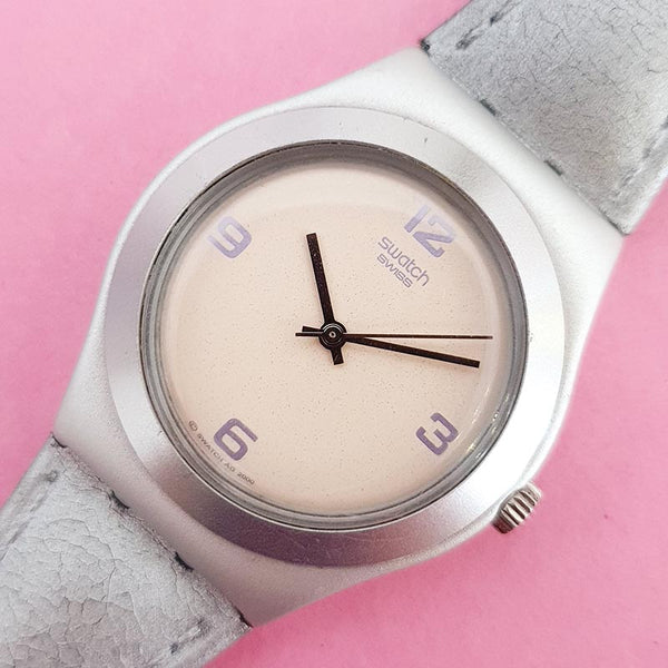 Vintage Swatch Irony FALLING STAR VIOLET YLS1012 Women's Watch | Swatch Women's Watch