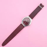 Vintage Swatch Irony SOMMELIER YGS707 Women's Watch | Cool Burgundy Swatch