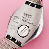 Swatch MAHAGANY SOLID YGS717G Watch for Her | Vintage Swatch Irony