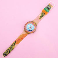 Swatch CHERRY DROPS SDG102 Watch for Her | Vintage Swatch Scuba