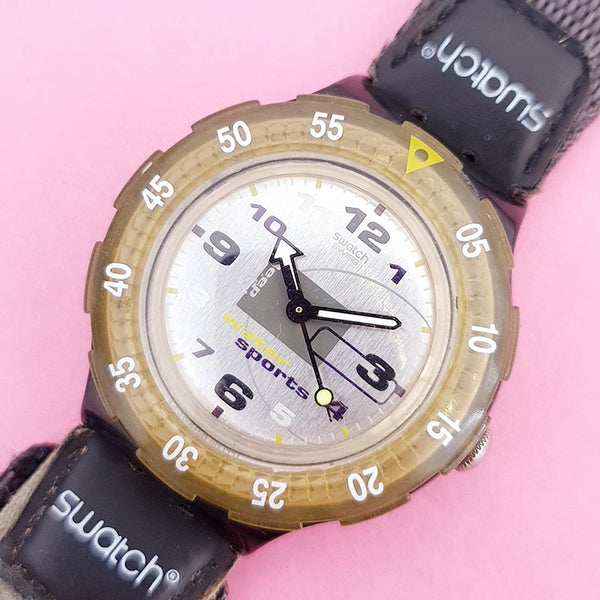 Swatch WATERSLIDE SDB112 Watch for Her | Vintage Swatch Scuba
