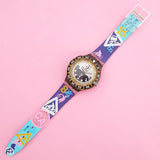 Swatch NIGHTLIFE SDM106 Watch for Her | Vintage Swatch Scuba