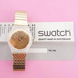 Swatch OLDPAPIER GW124 Watch for Her | Vintage Swatch Gent