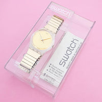 Swatch OLDPAPIER GW124 Watch for Her | Vintage Swatch Gent